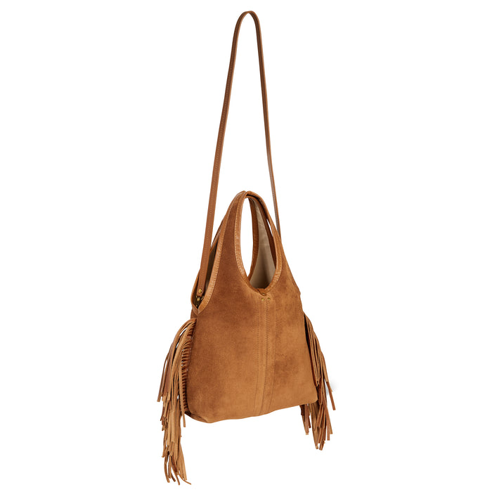 Jerome Dreyfuss Sac Paco S Croûte Velours Haenyeo Caramel