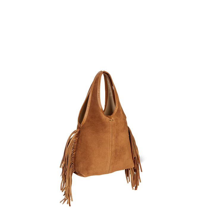 Jerome Dreyfuss Sac Paco S Croûte Velours Haenyeo Caramel
