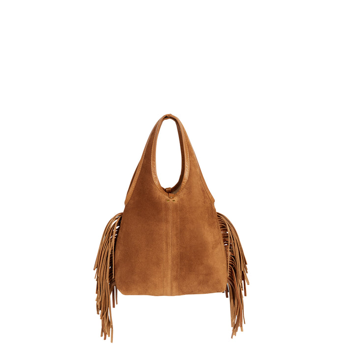 jerome dreyfuss Sac Paco S Croûte Velours Haenyeo Caramel