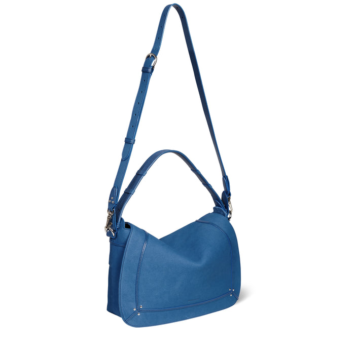 Jerome Dreyfuss Sac Pepito L Vachette Nubuck Indigo