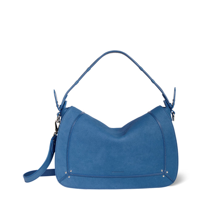 jerome dreyfuss Sac Pepito L Vachette Nubuck indigo