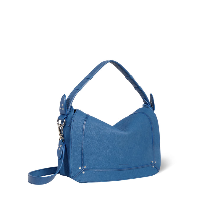 Jerome Dreyfuss Sac Pepito M Vachette Nubuck Indigo