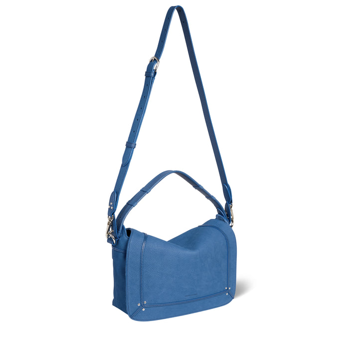 Jerome Dreyfuss Sac Pepito M Vachette Nubuck Indigo