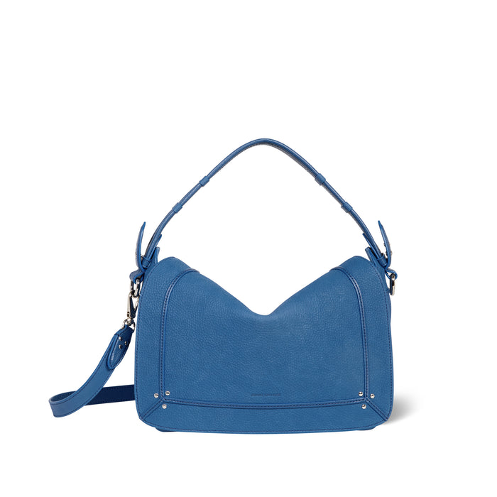 jerome dreyfuss Sac Pepito M Vachette Nubuck indigo
