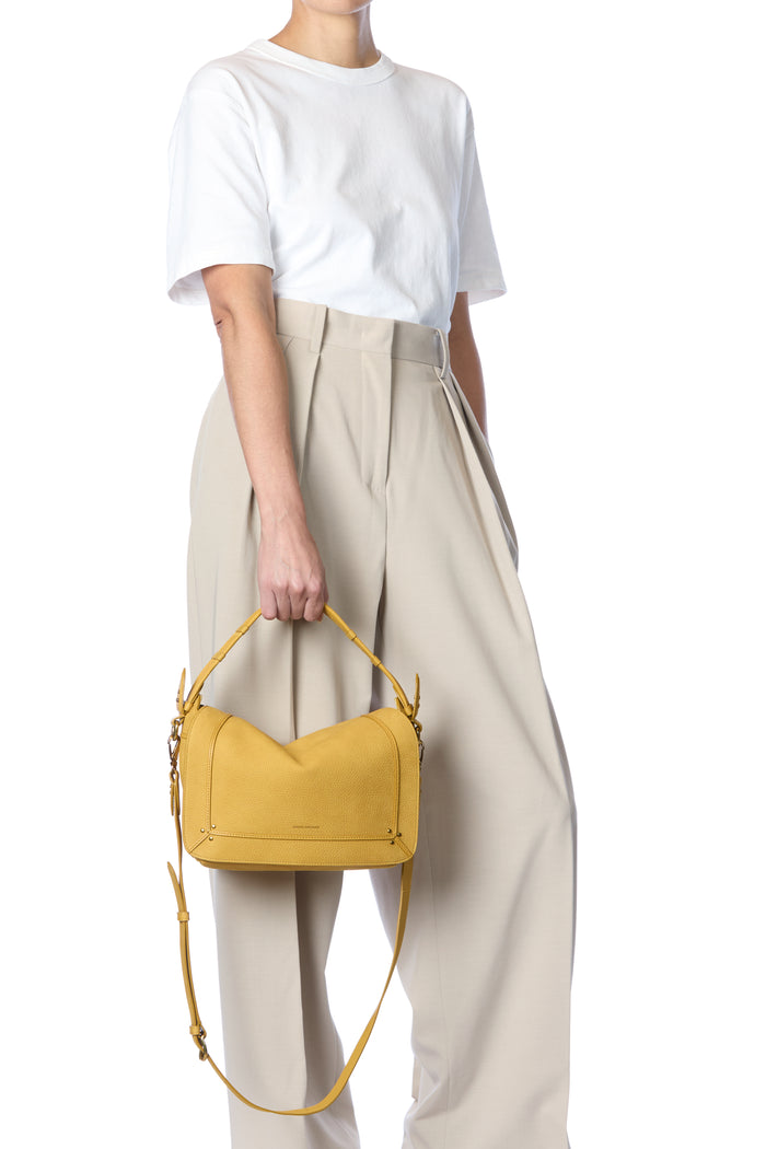 Jerome Dreyfuss Sac Pepito M Vachette Nubuck Mimosa