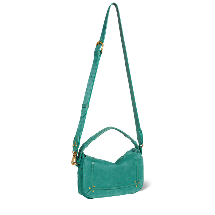 Jerome Dreyfuss Sac Pepito S Taurillon Imprimé Croco Agave