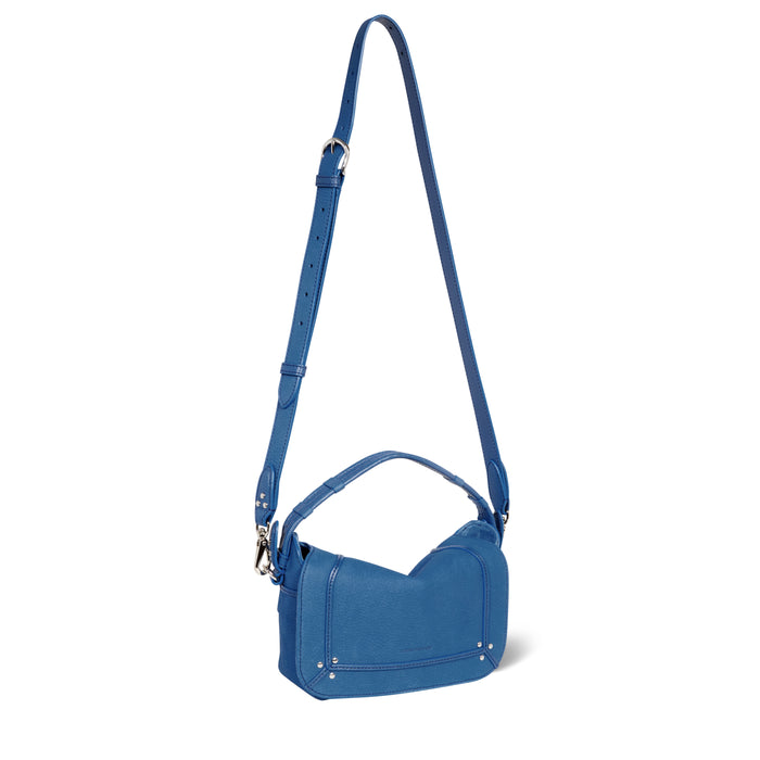 Jerome Dreyfuss Sac Pepito S Vachette Nubuck Indigo