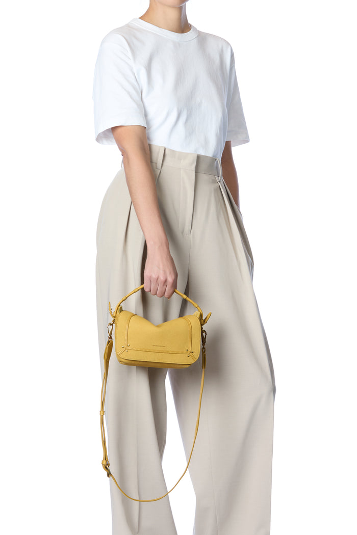 Jerome Dreyfuss Sac Pepito S Vachette Nubuck Mimosa