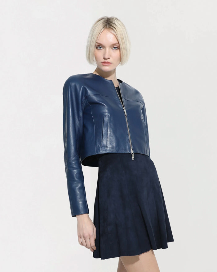 jitrois Blouson en Cuir TIA Triumph