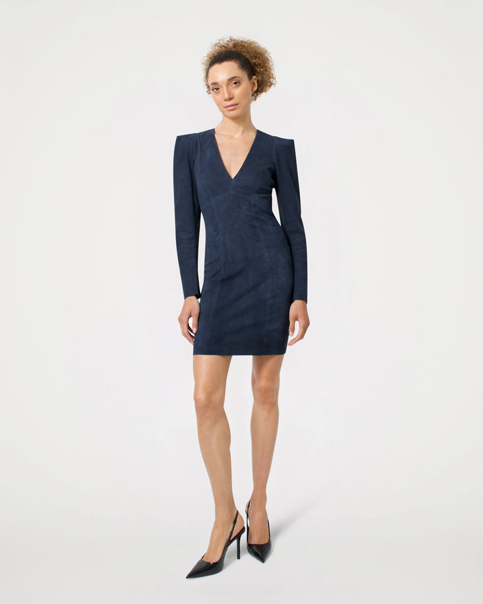 Jitrois Robe En Daim Stretch ERIKA