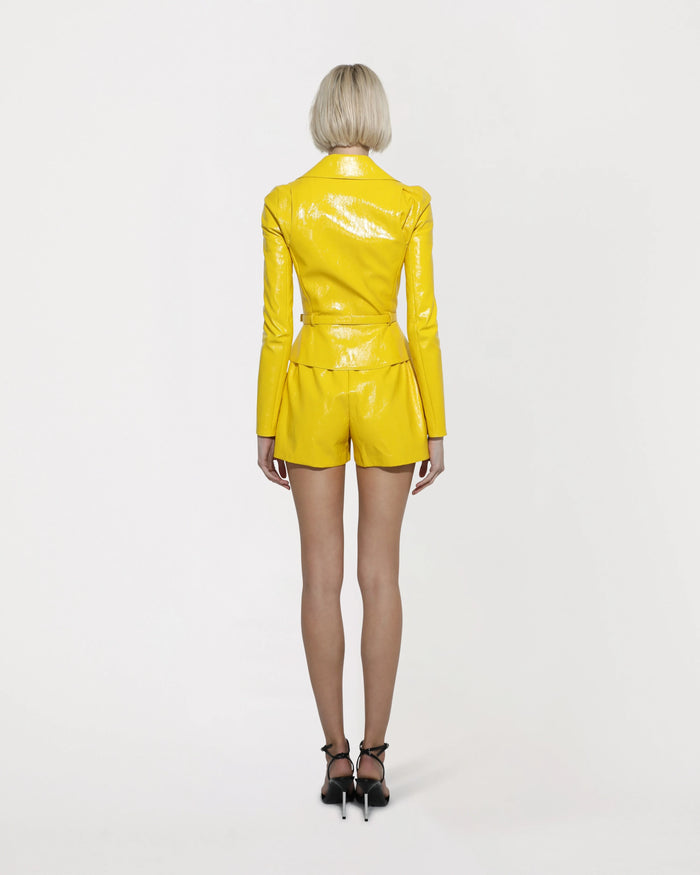 Jitrois Veste En Cuir Verni PENELOPE