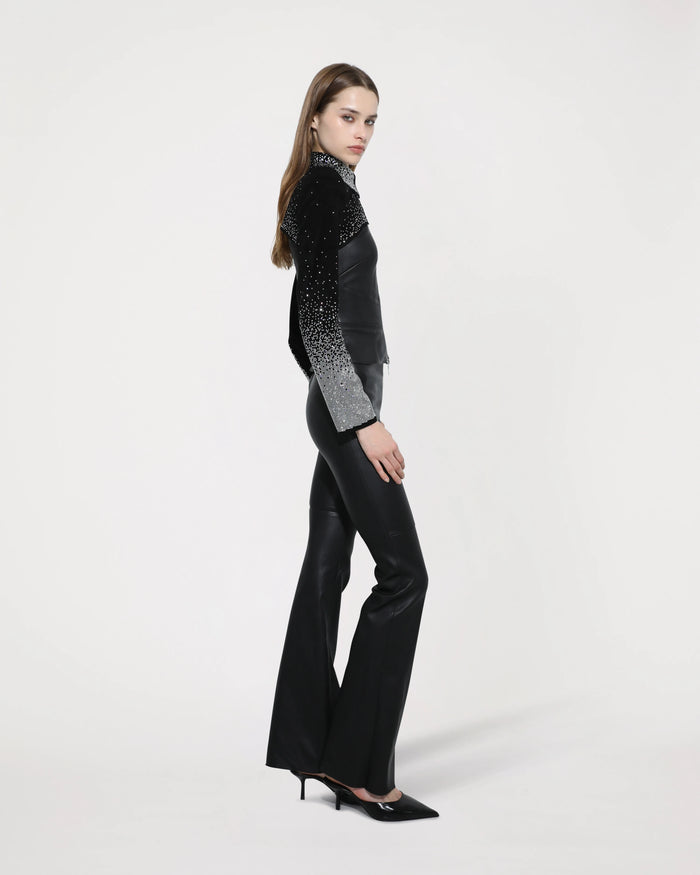 Jitrois Veste FAYE à Strass Argenté