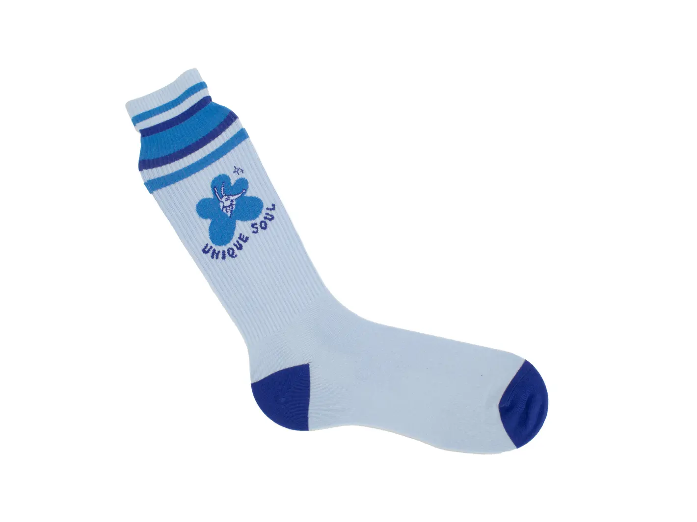 John Fluevog Anchor Chaussette Graphique De Couleur Varsity