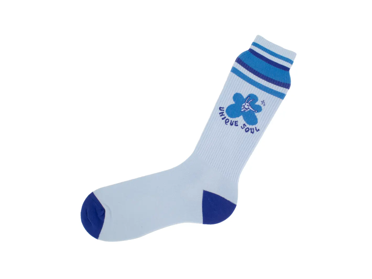 John Fluevog Anchor Chaussette Graphique De Couleur Varsity