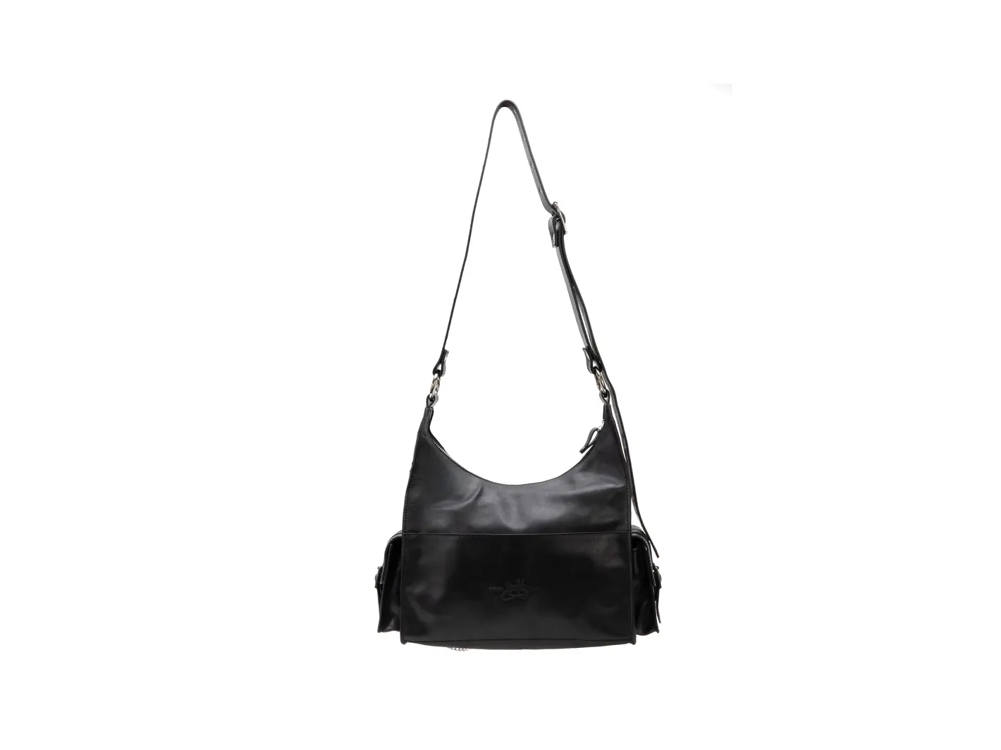 John Fluevog Anna Gothic Sac à Bandoulière Avec Garnitures Métalliques