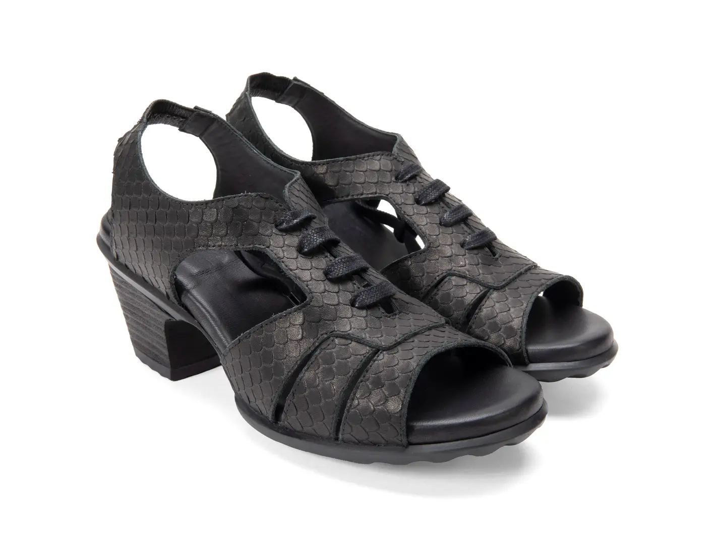 John Fluevog Anticipation Sandale Lacée à Bride Arrière