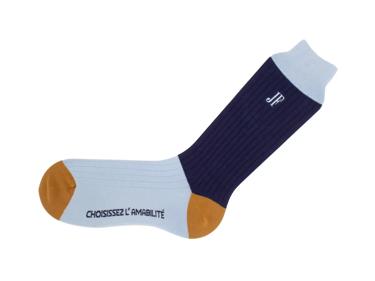 John Fluevog Archer Vog Socks Chaussette à Blocs De Couleur