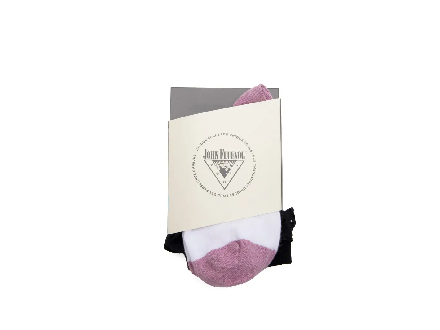 John Fluevog Ashley Lynn Vog Socks Cute Lace Cuff Socks