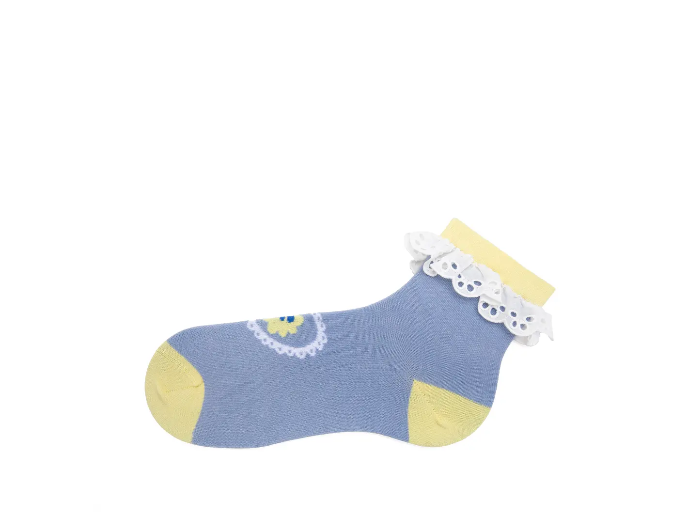 John Fluevog Ashley Lynn Vog Socks Cute Lace Cuff Socks