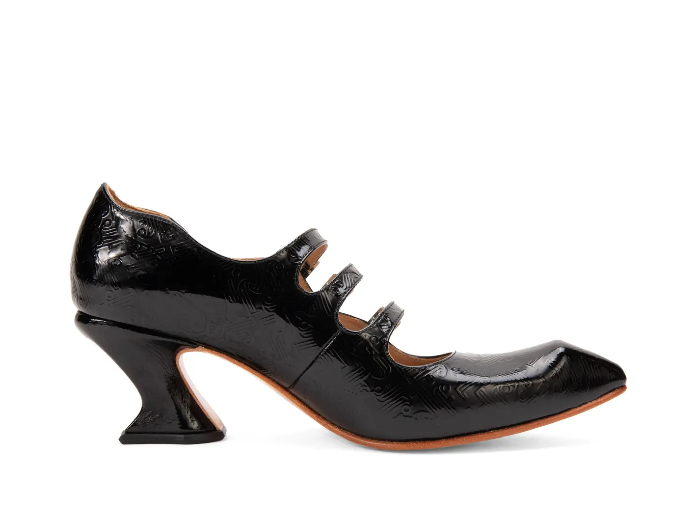 John Fluevog Bach Talon Charles IX à Triple Courroie