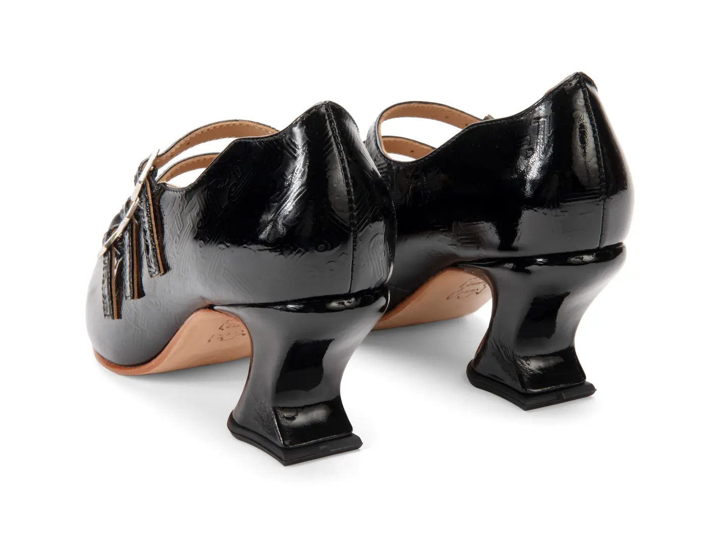 John Fluevog Bach Talon Charles IX à Triple Courroie