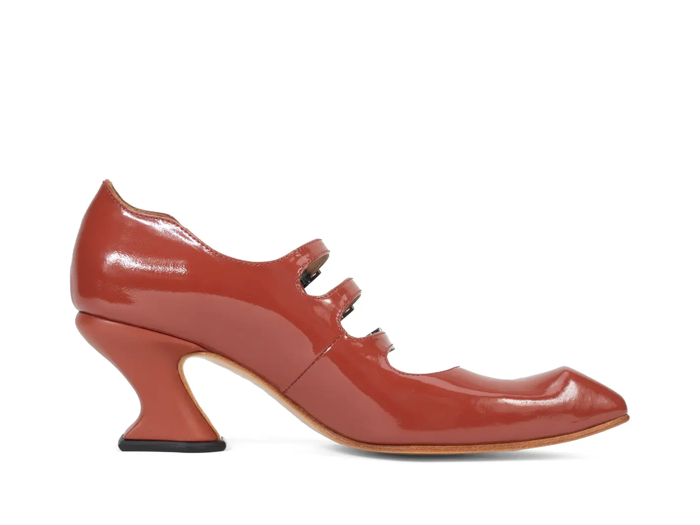 John Fluevog Bach Talon Charles IX à Triple Courroie