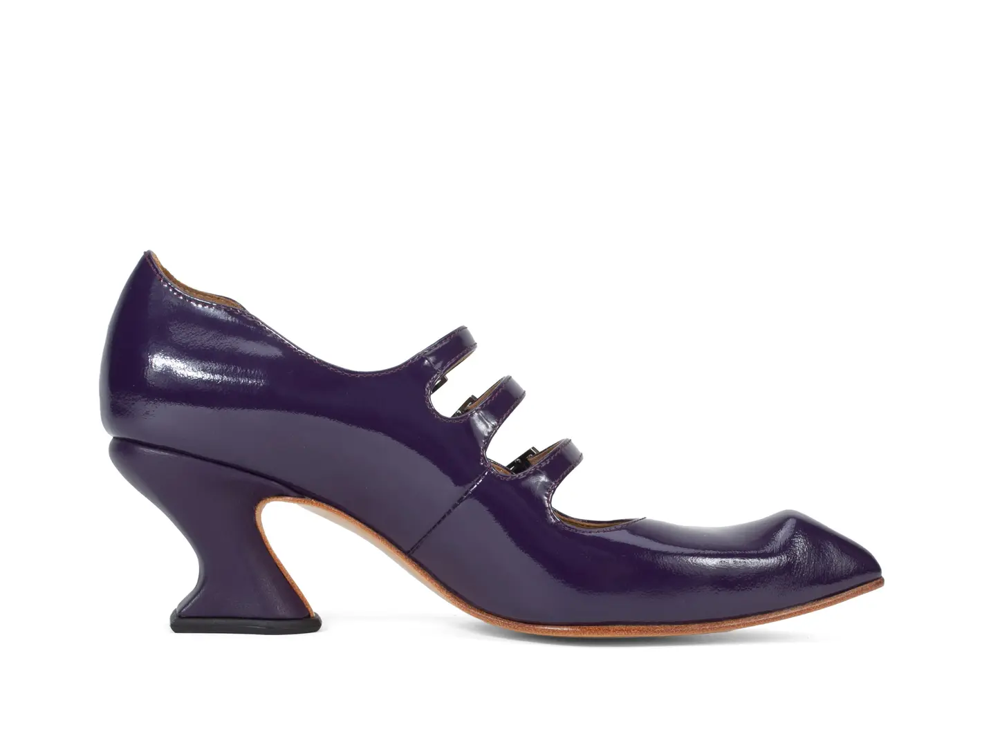 John Fluevog Bach Talon Charles IX à Triple Courroie