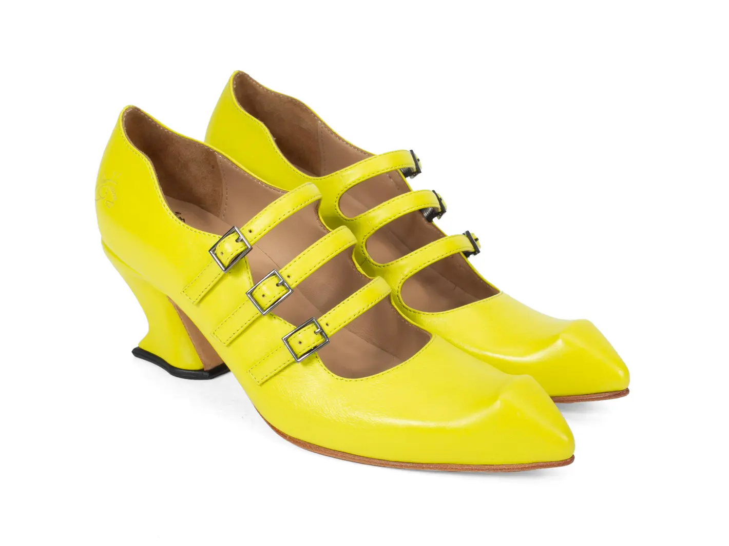 John Fluevog Bach Talon Charles IX à Triple Courroie