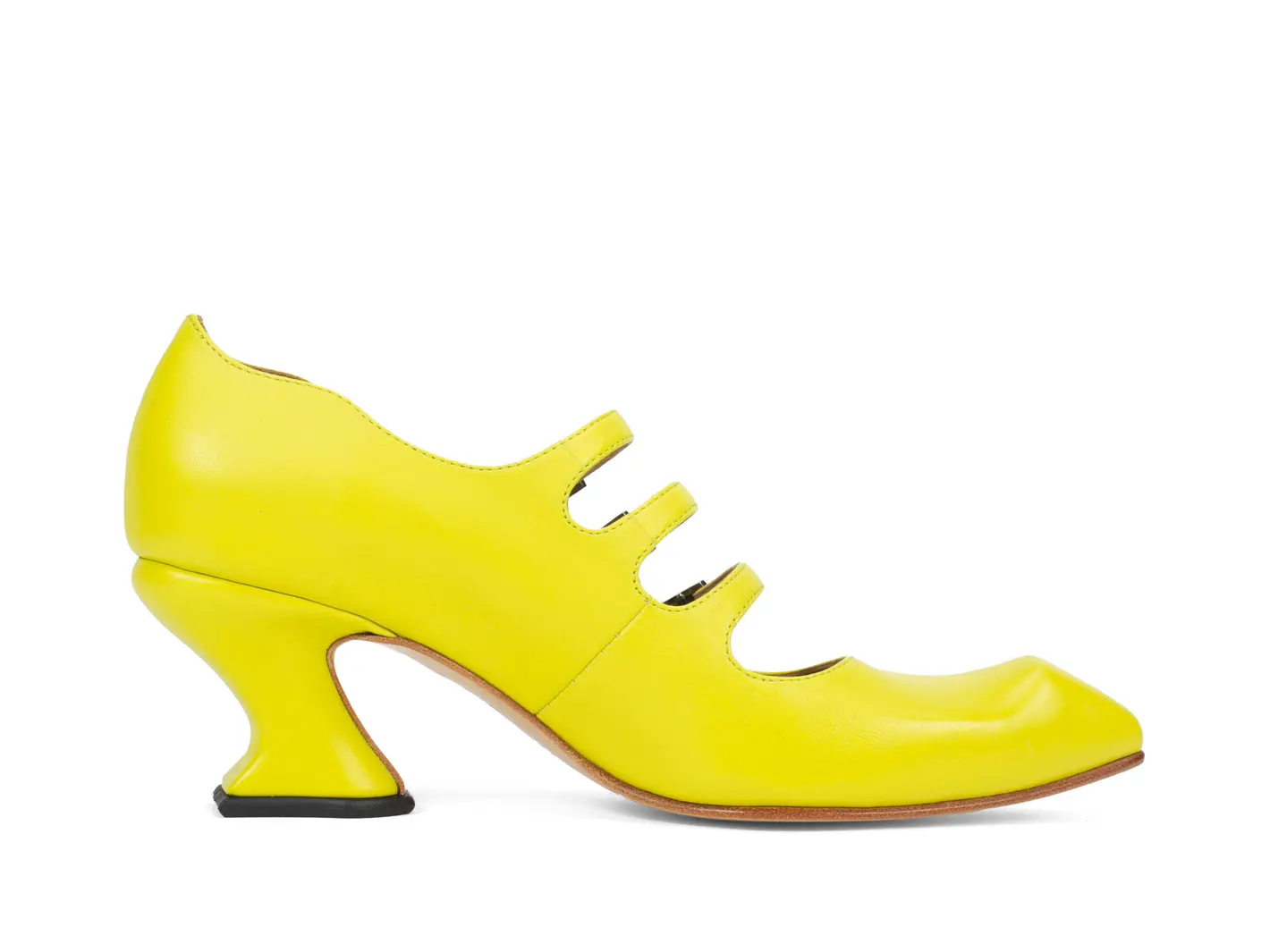 John Fluevog Bach Talon Charles IX à Triple Courroie