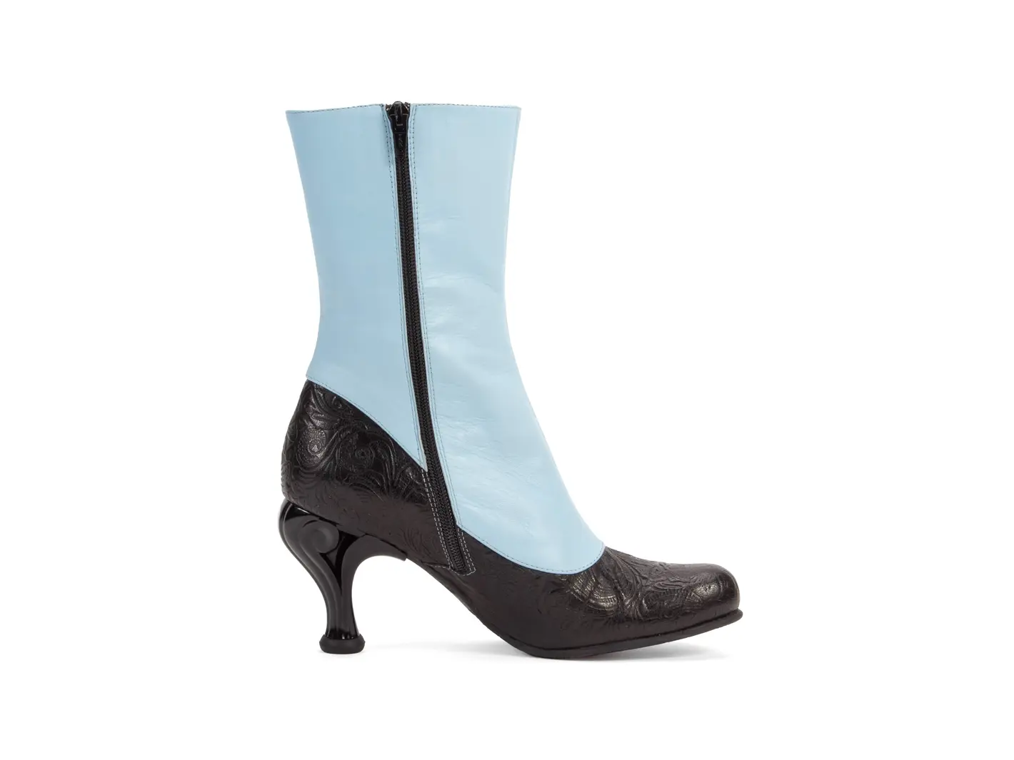 John Fluevog Belinda Bottillon à Fermeture à Glissière Avec Boutons