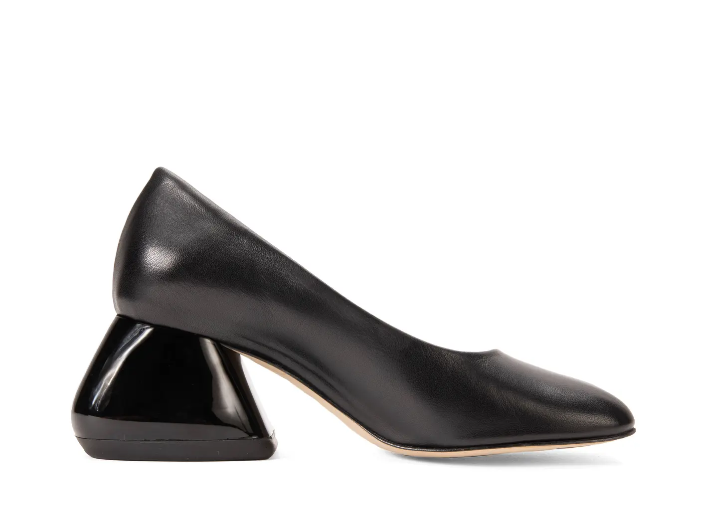 John Fluevog Bells Talon Avec Un Bout Légèrement Arrondi