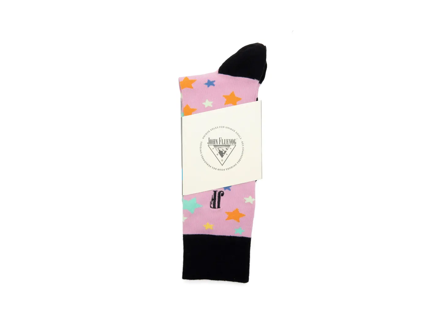 John Fluevog Bianca Vog Socks Chaussette à Grandes étoiles