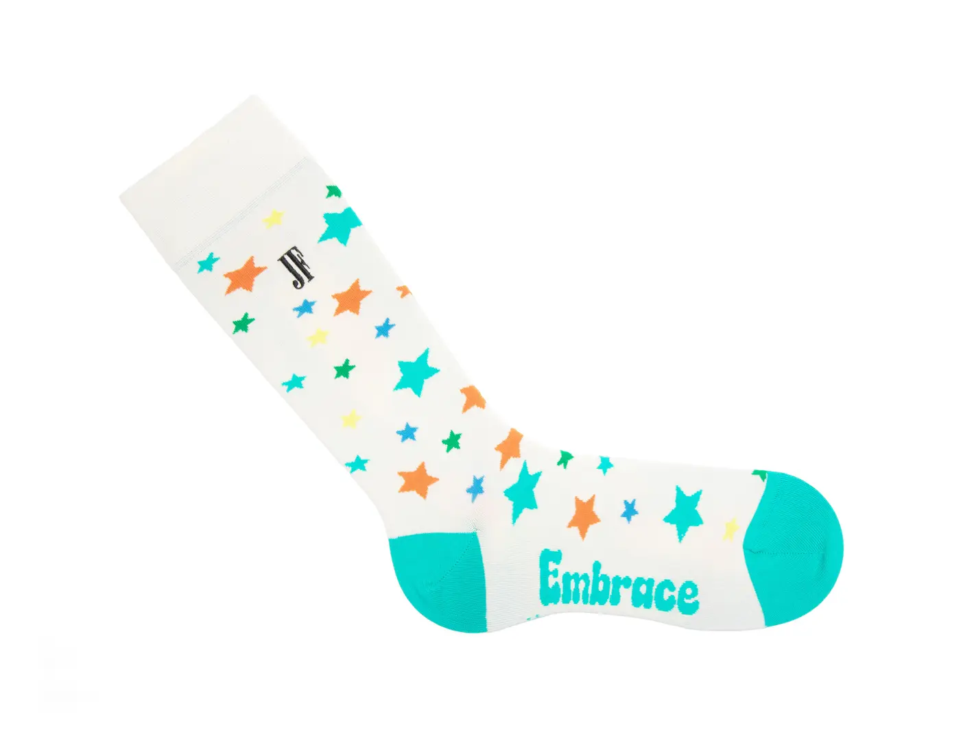 John Fluevog Bianca Vog Socks Chaussette à Grandes étoiles