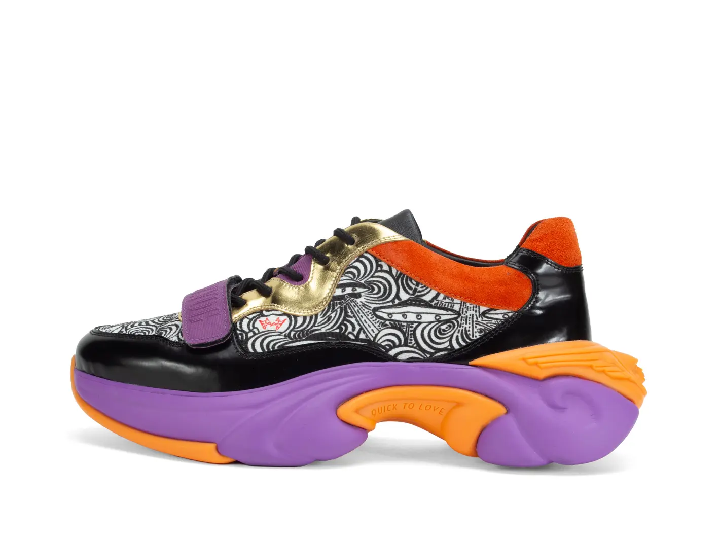 john fluevog Bonneville Chaussure de sport en tissu maillé