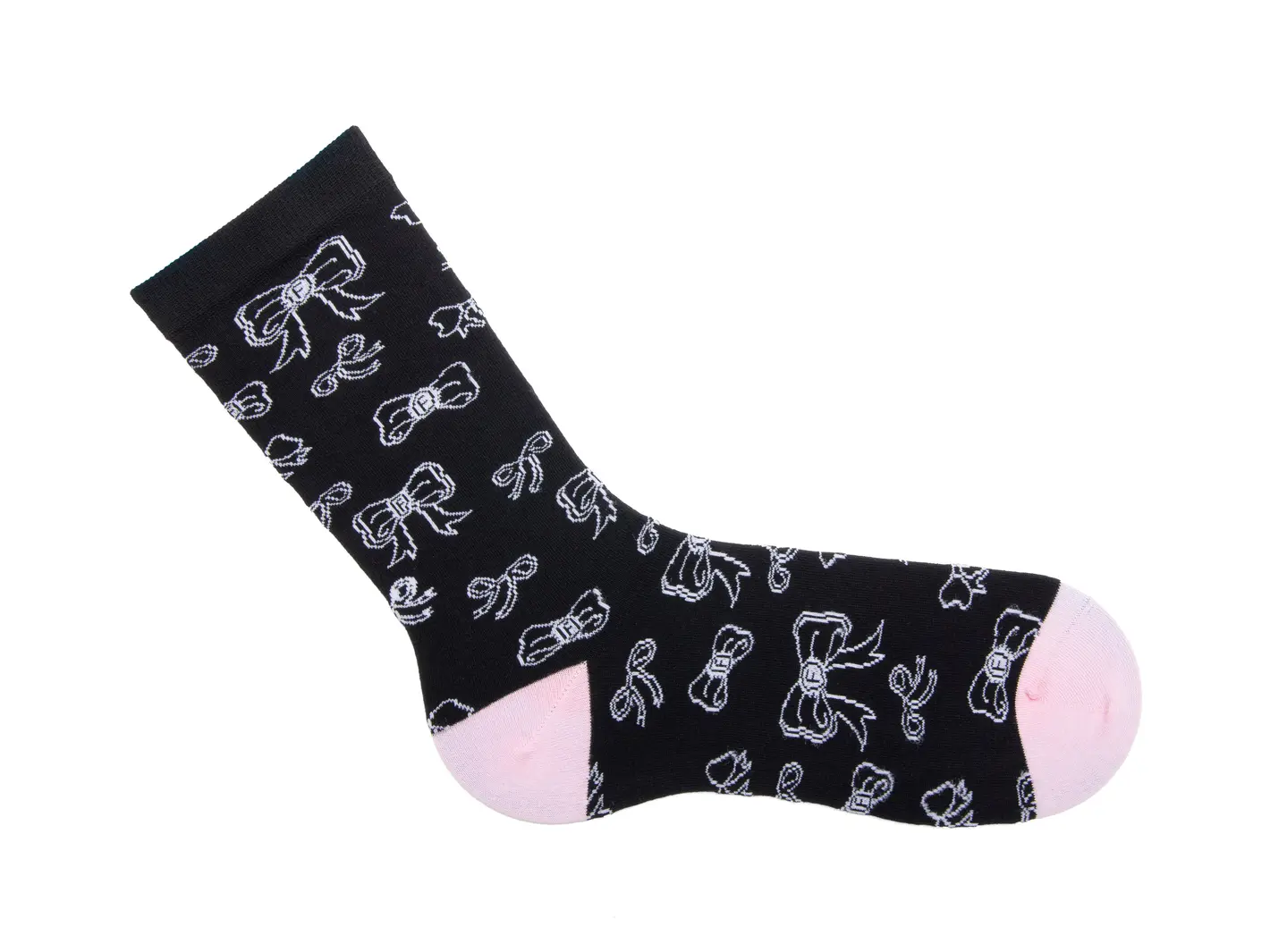John Fluevog Boopy Vog Socks Assorted Bow Design Socks