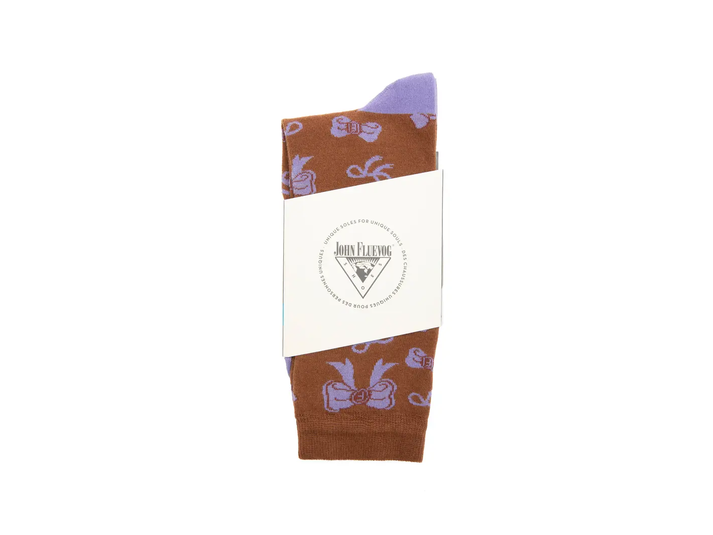 John Fluevog Boopy Vog Socks Assorted Bow Design Socks