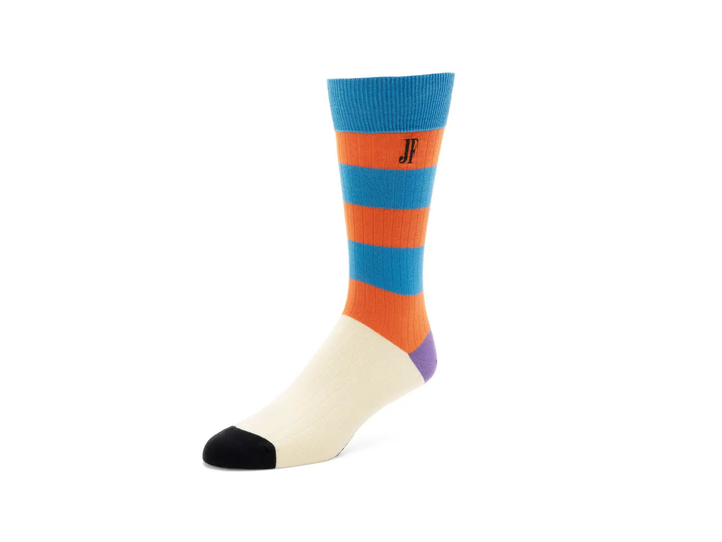 john fluevog Brisbane Vog Socks Colourful Striped Socks