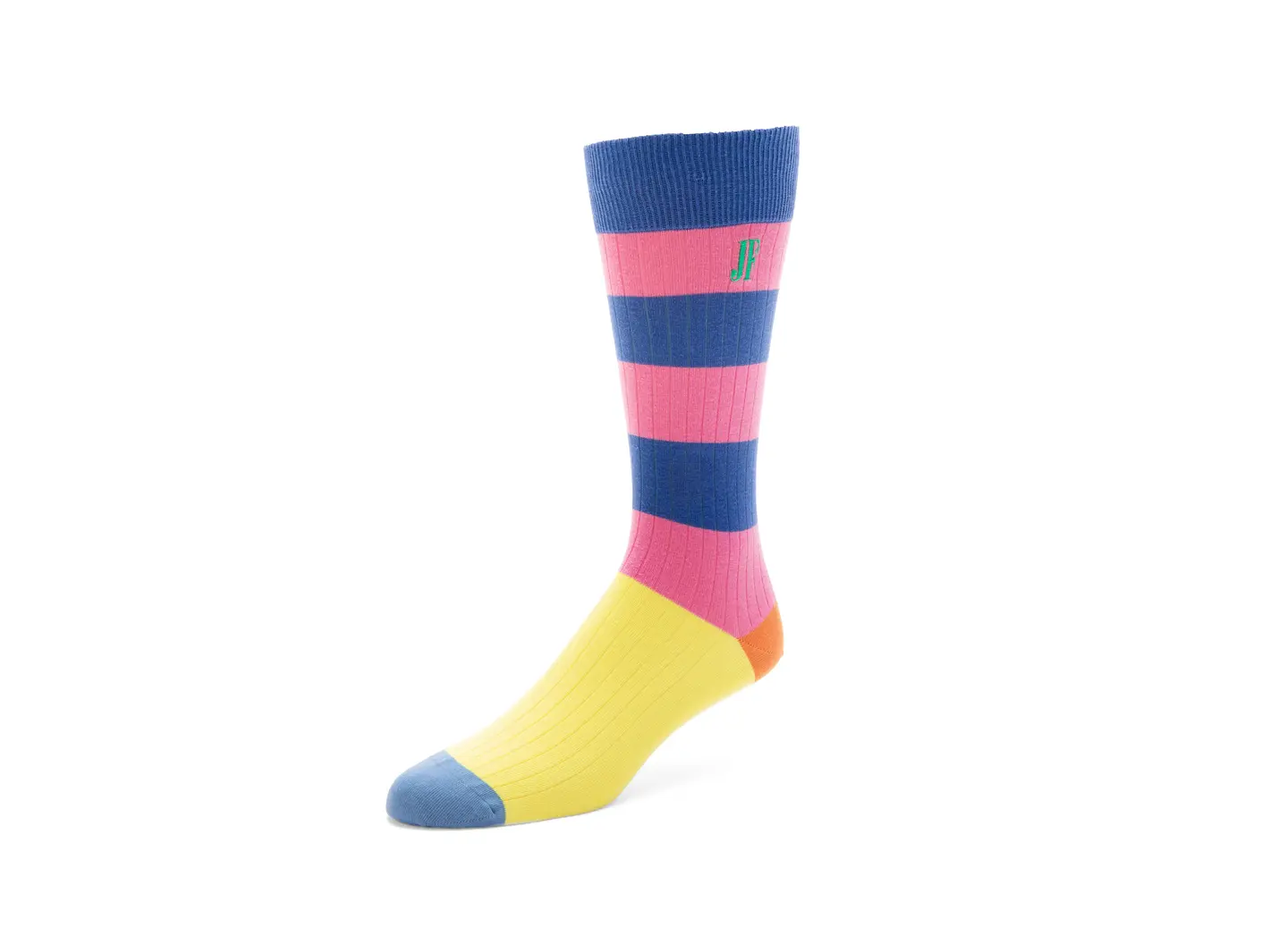 john fluevog Brisbane Vog Socks Colourful Striped Socks