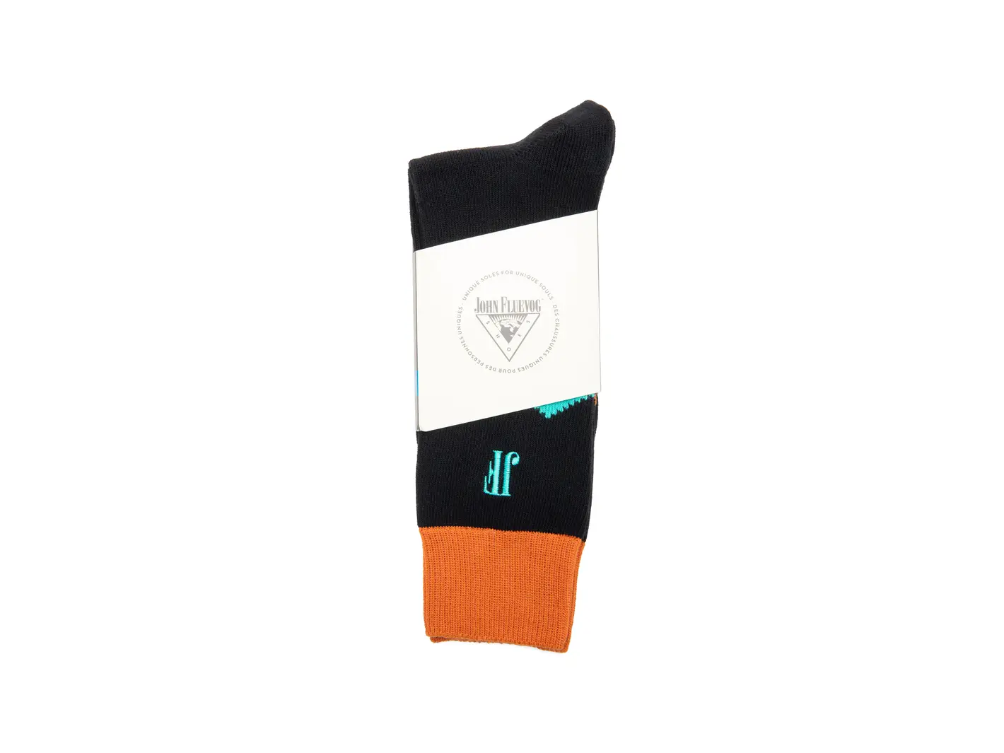 John Fluevog Chaussettes Vog Argyle Chaussettes Coton
