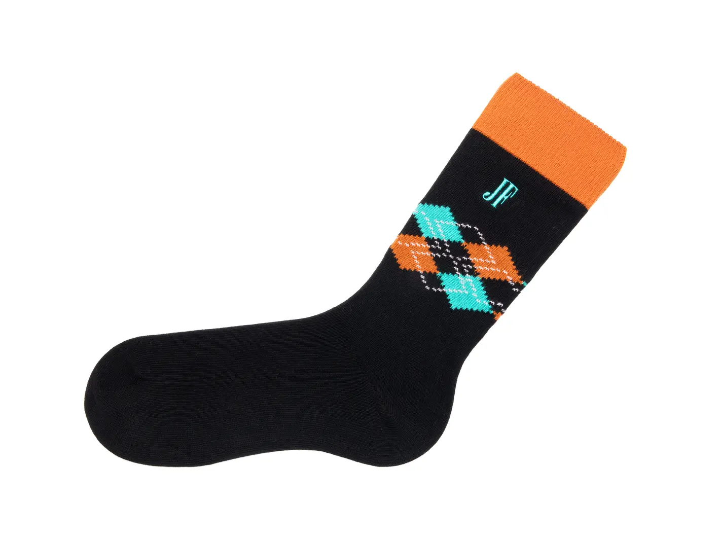 John Fluevog Chaussettes Vog Argyle Chaussettes Coton