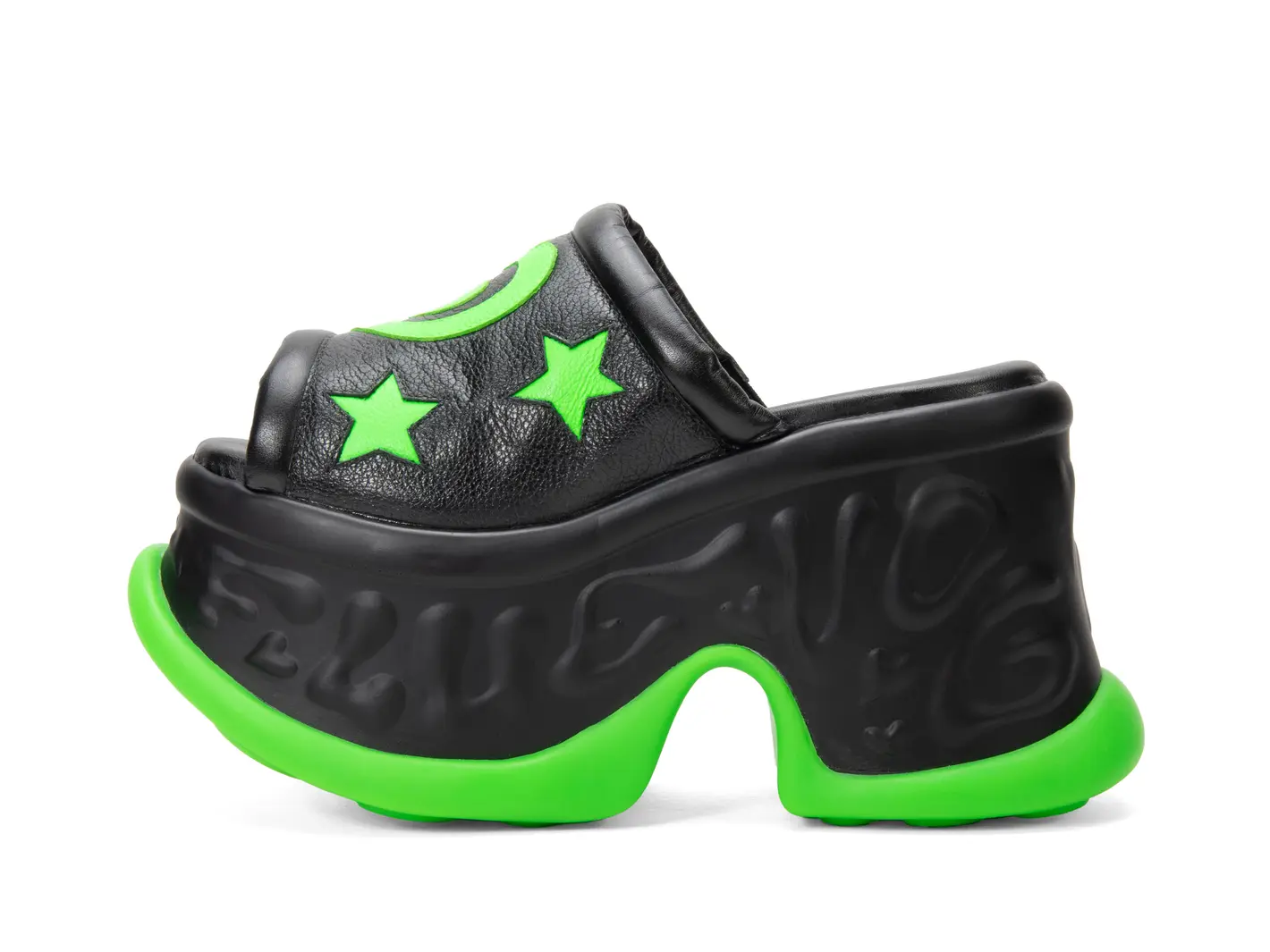 john fluevog Coreena Sandale sans-gêne à plateforme