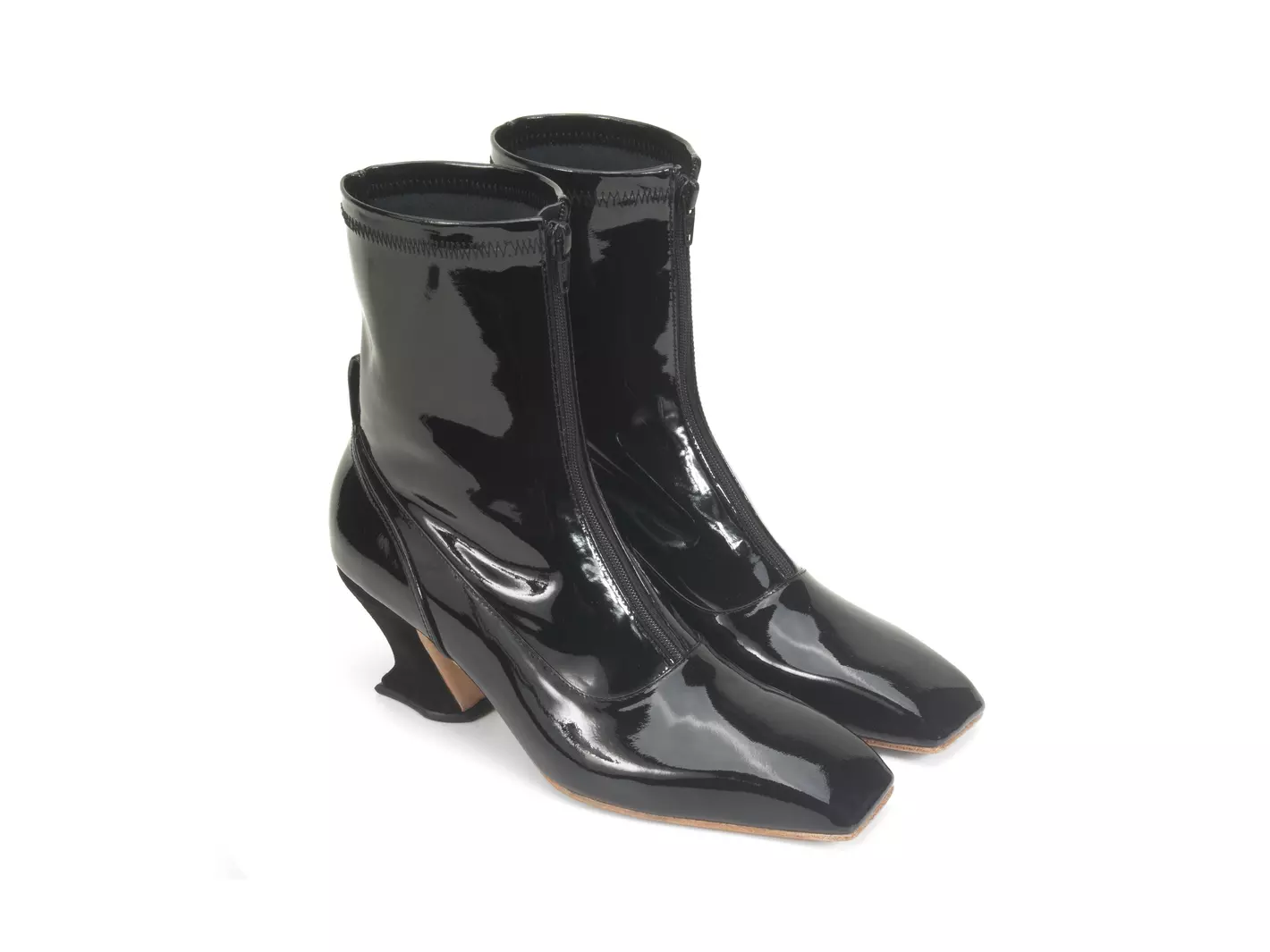 John Fluevog Countess Bottillon à Fermeture éclair à L’avant