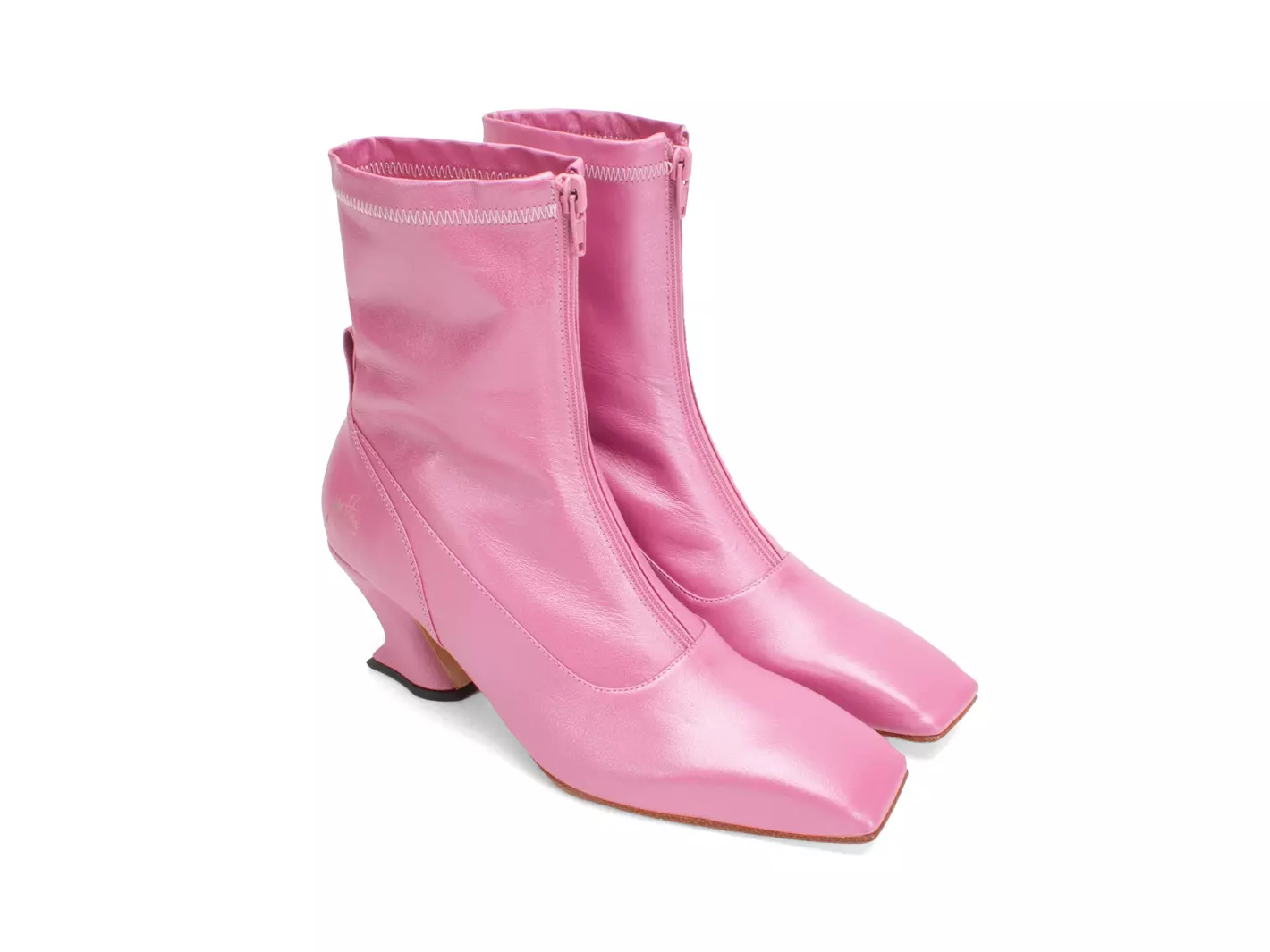 John Fluevog Countess Bottillon à Fermeture éclair à L’avant