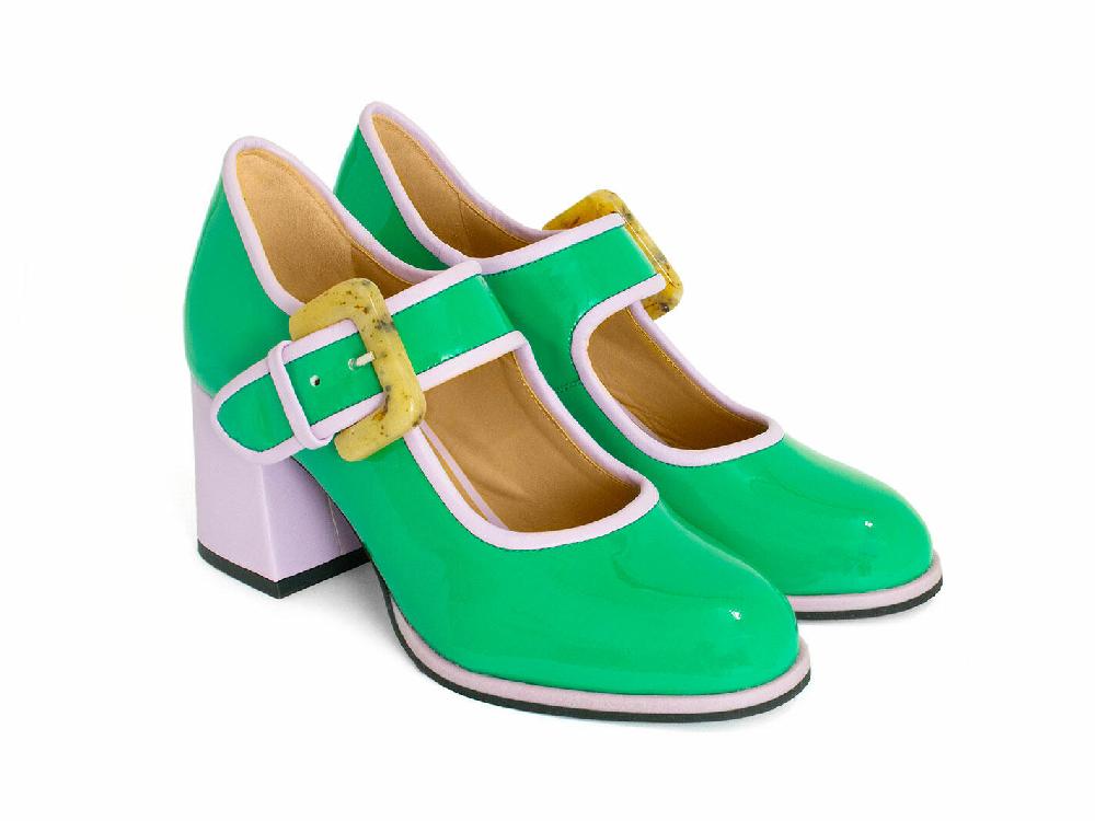 John Fluevog Cumulus Chaussures Charles IX Contrasté