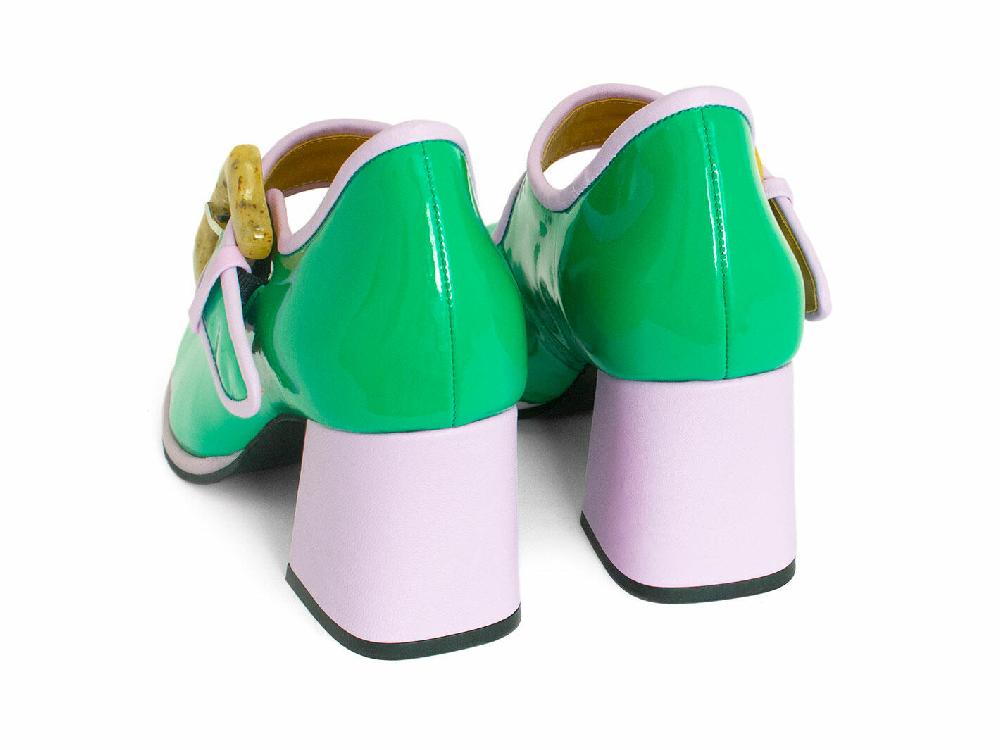 John Fluevog Cumulus Chaussures Charles IX Contrasté