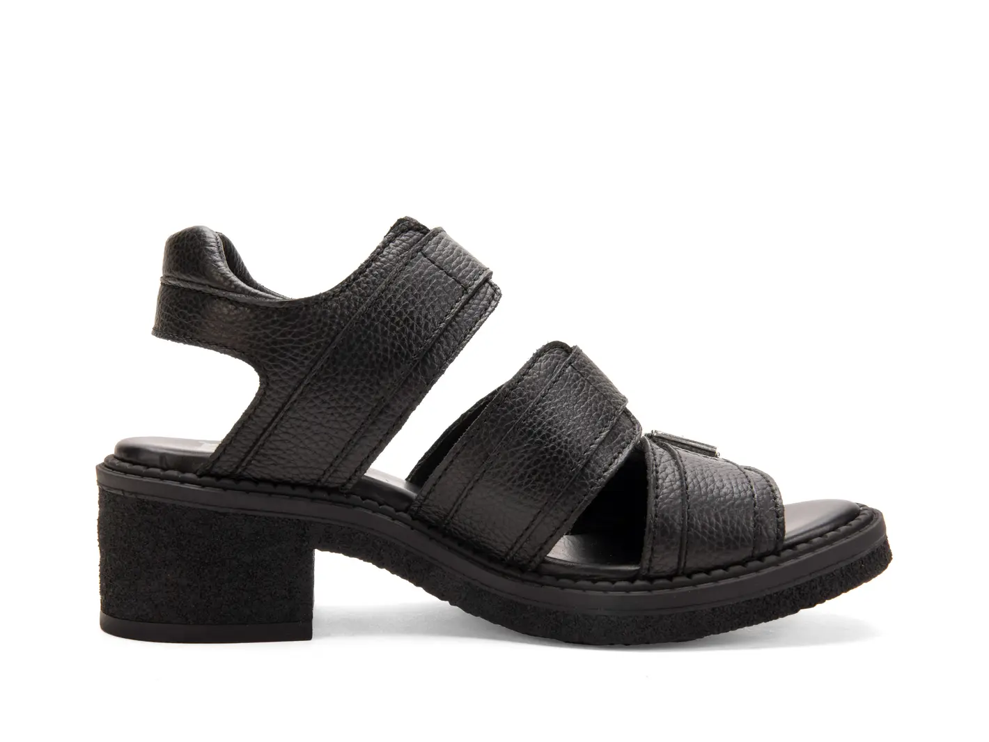 John Fluevog Dawdler Triple-Strap Slingback Sandals