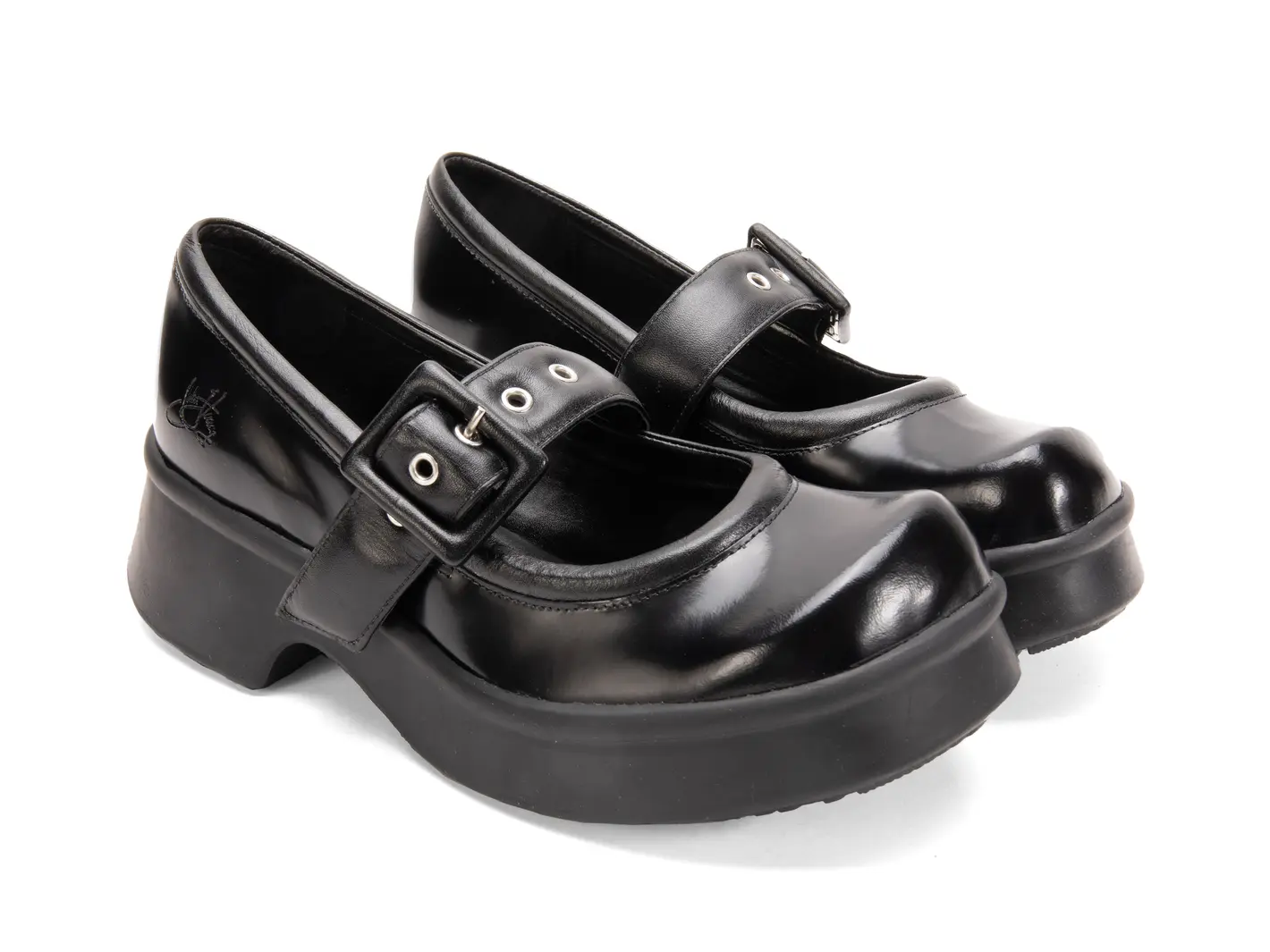 John Fluevog Delight Charles IX Classique Avec Bride Gonflée