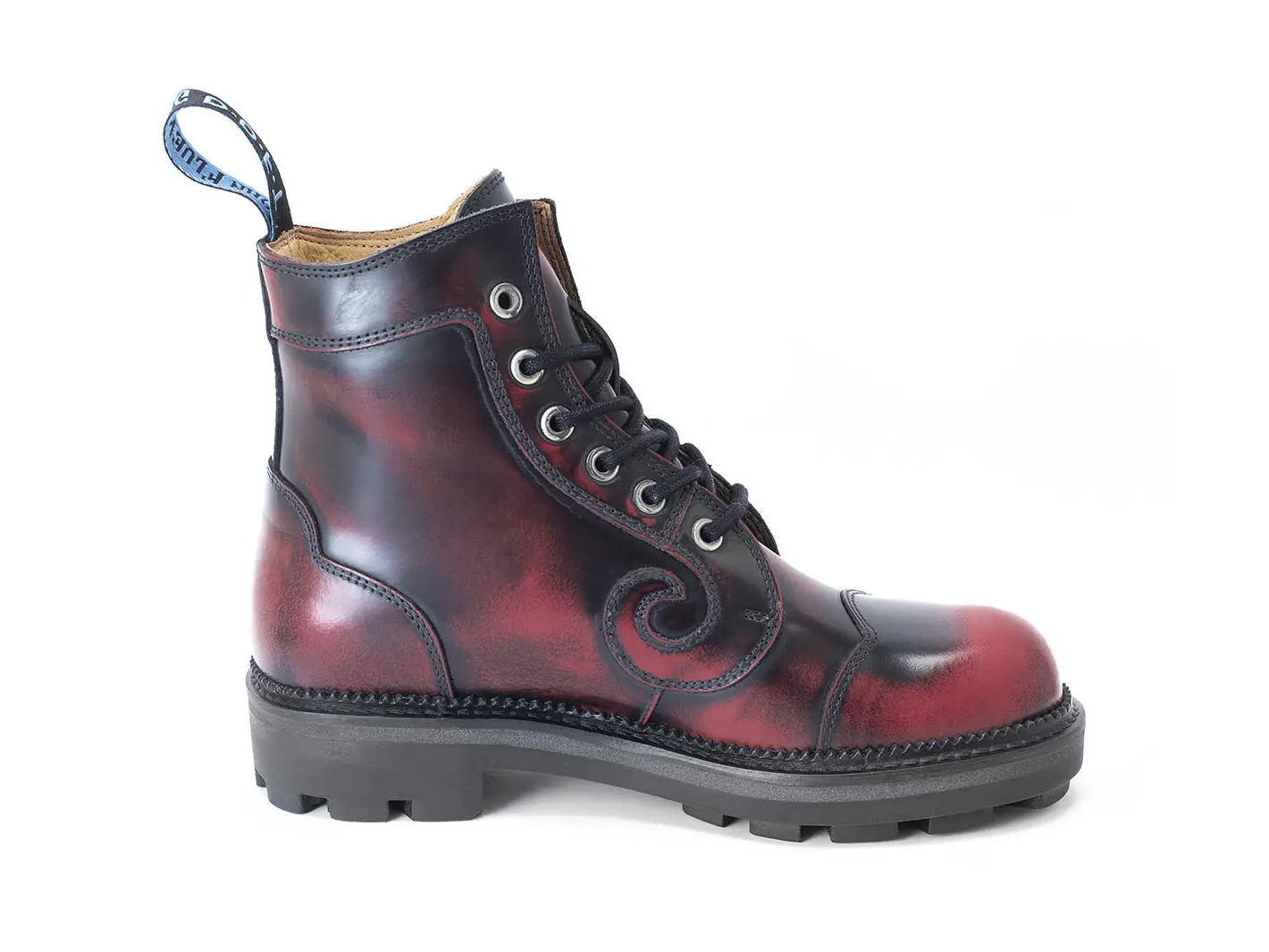 John Fluevog Derby Swirl (6 Oeillets) Classic Derby Boots