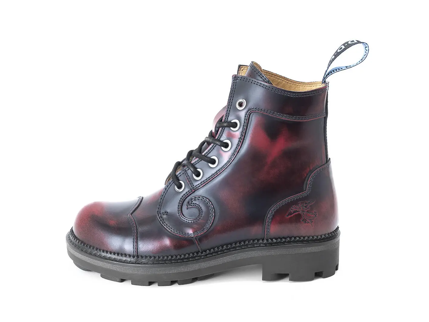 john fluevog Derby Swirl (6 Oeillets) Classic Derby Boots