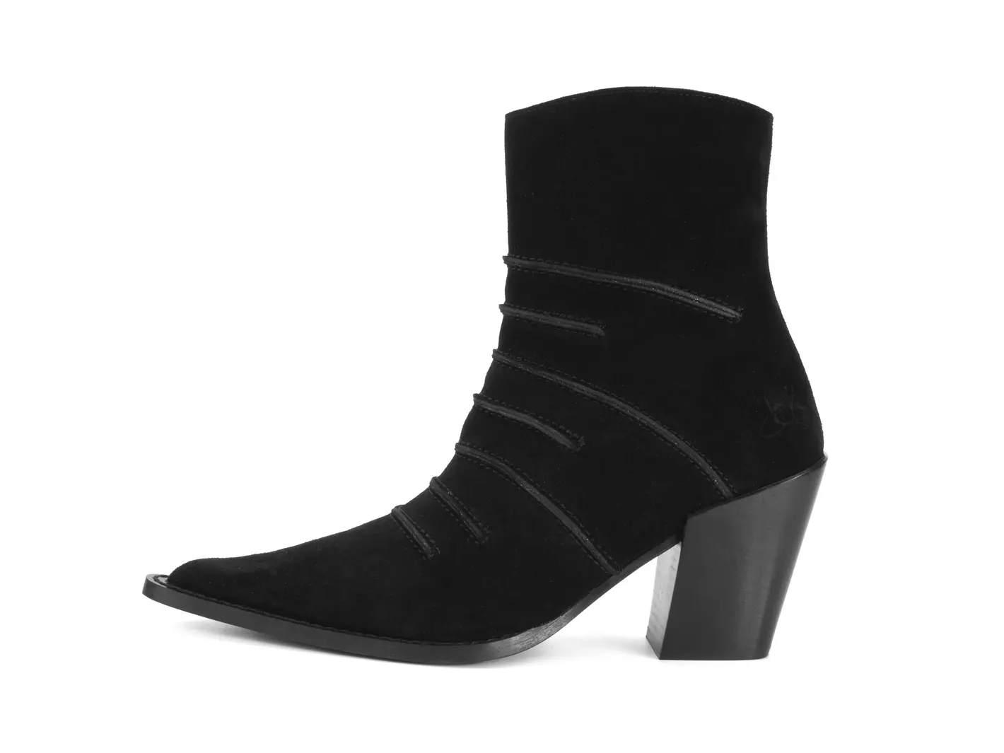 john fluevog Dolores Bottillon avec coutures en surface